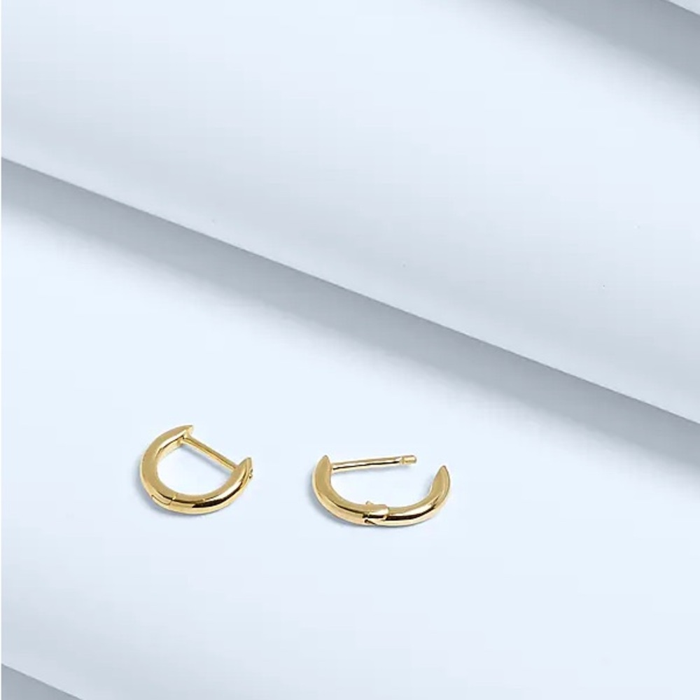 Madewell - Demi-Fine Mini Huggie Hoop Earrings